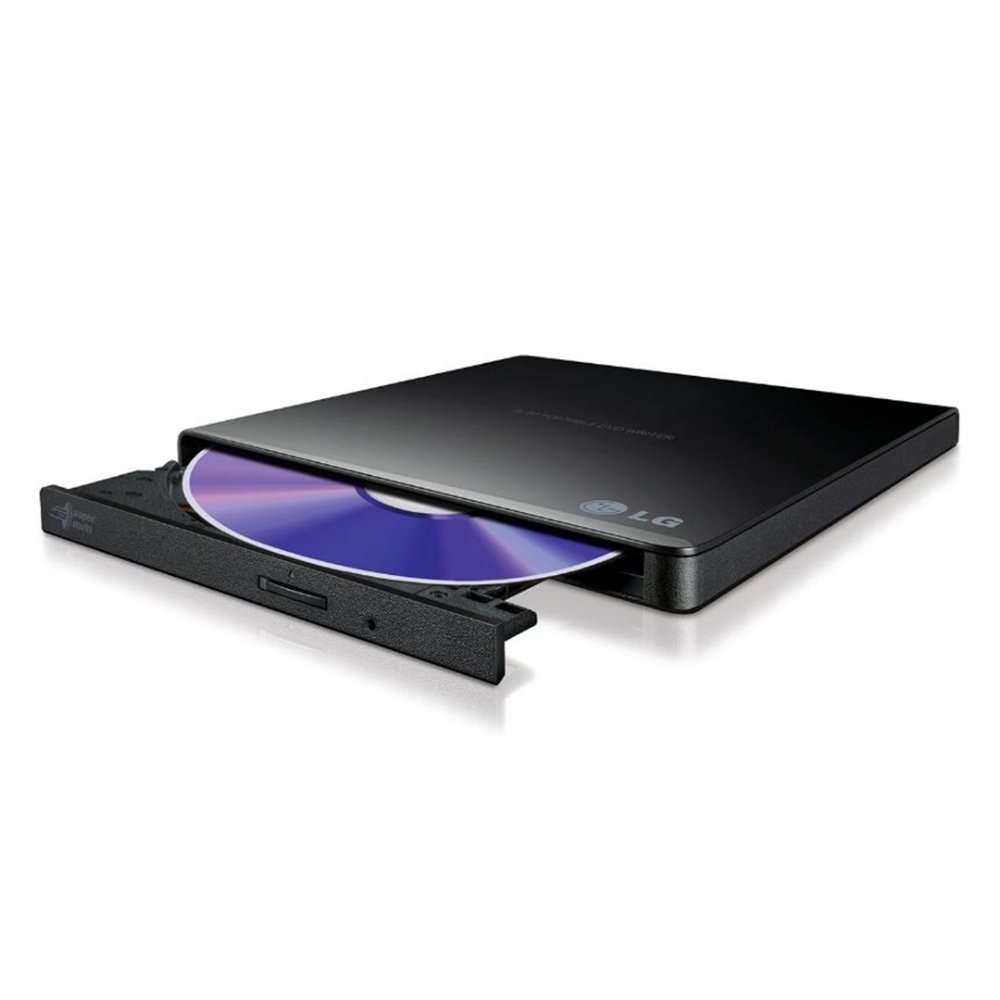 Immagine di MASTERIZZATORE DVD ESTERNO DL LG SLIM GP57EB40 BLACK