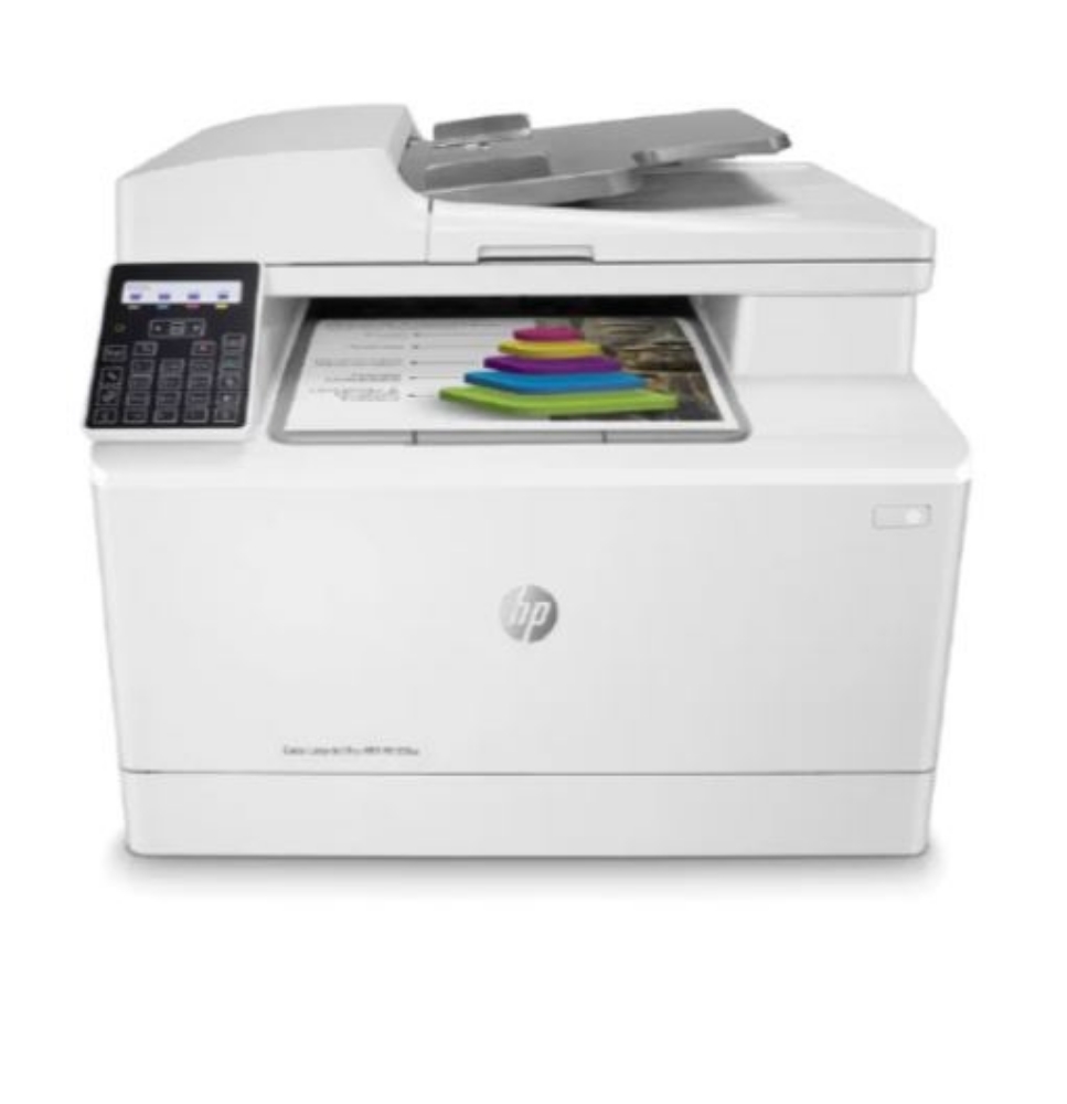 Immagine di MULTIFUNZIONE LASER COLORI HP 7KW56A MFP-183FW WHITE
