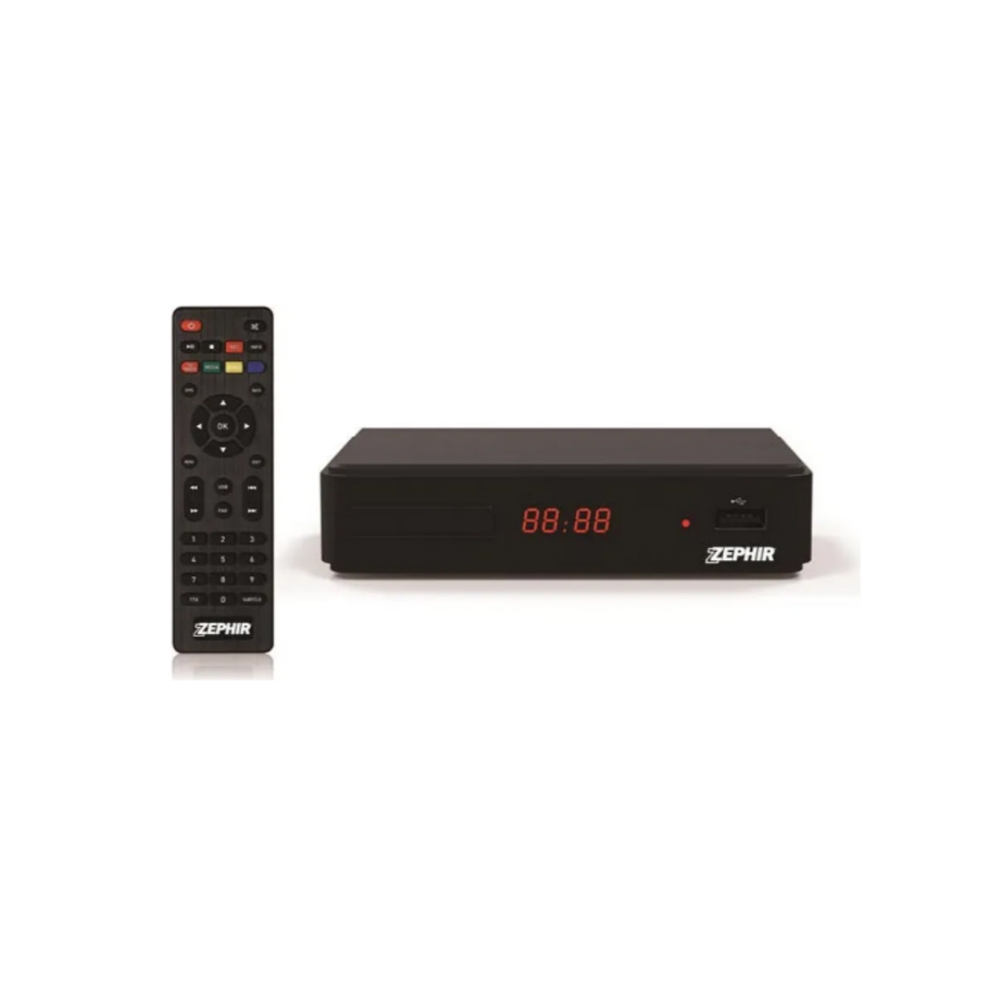 Immagine di DECODER DIGITALE TERRESTRE DVB-T2/HEVC ZEPHIR ZDEBT2