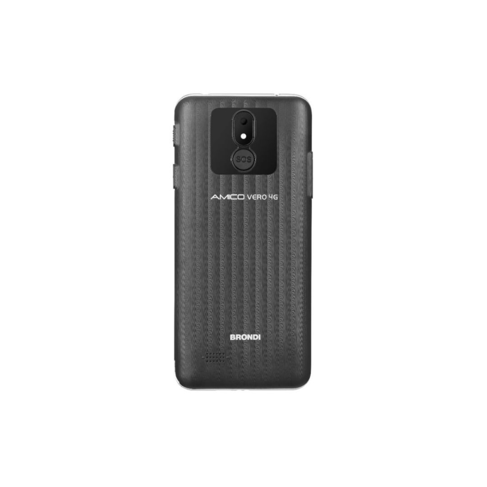 Immagine di CELLULARE BRONDI AMICO VERO 4G BLACK ITALIA
