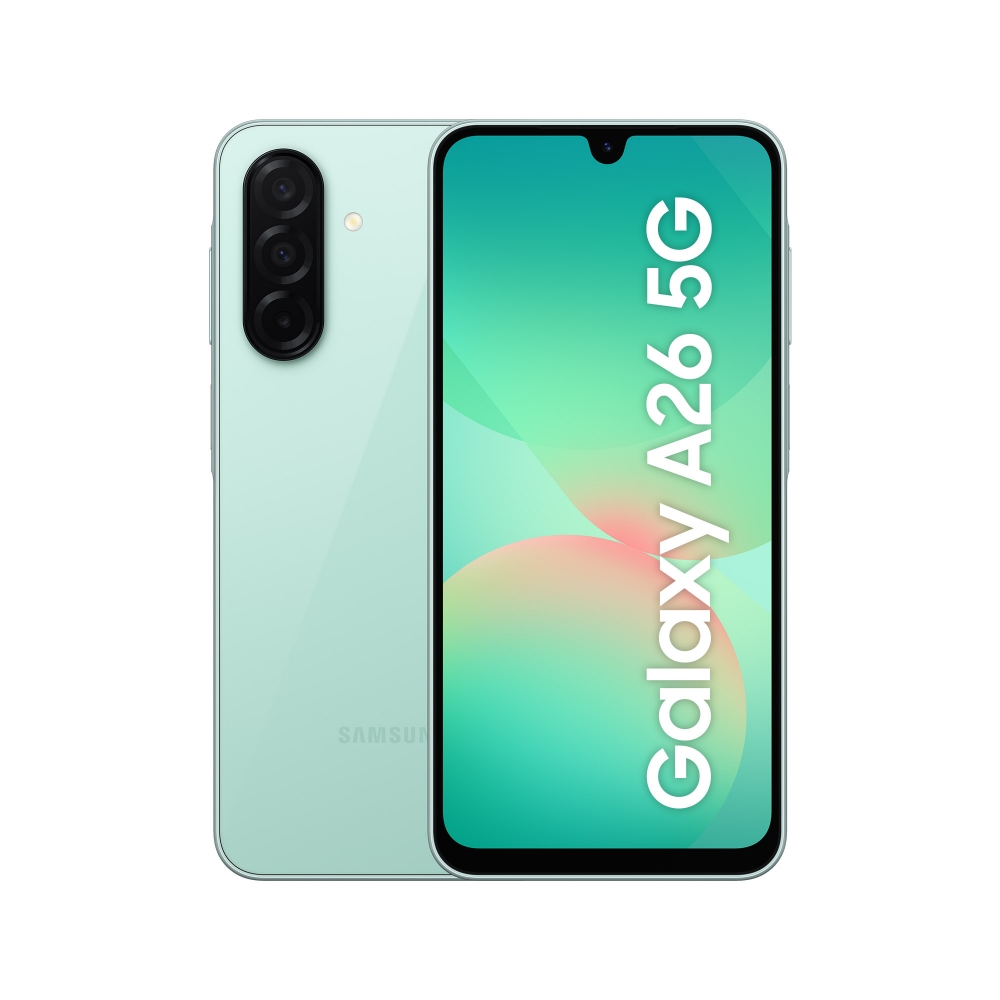 Immagine di SMARTPHONE SAMSUNG A266 GALAXY A26 5G 6+128GB GREEN ITALIA