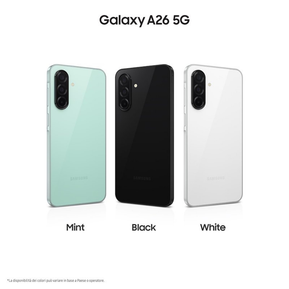 Immagine di SMARTPHONE SAMSUNG A266 GALAXY A26 5G 6+128GB GREEN ITALIA