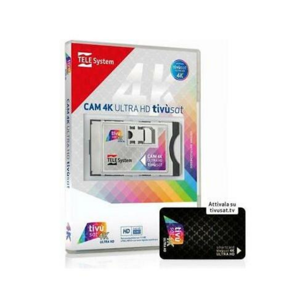 Immagine di MODULO FASTCAM TELESYSTEM 4K UHD + SMARTCARD TIVUSAT