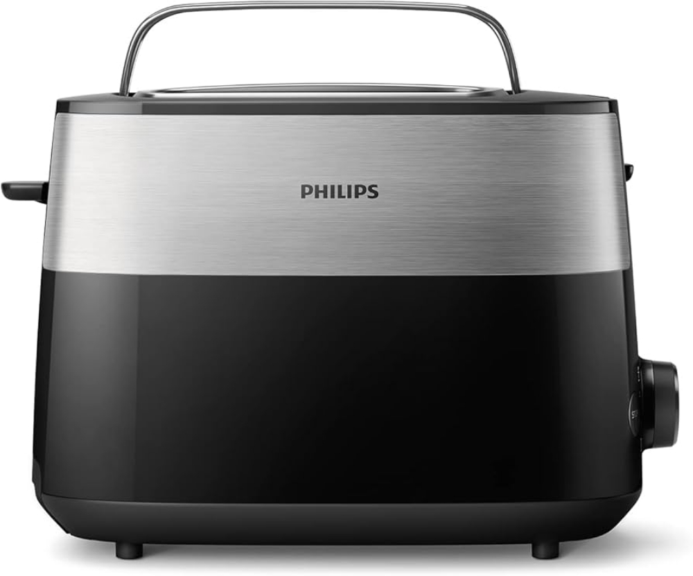 Immagine di TOSTAPANE PHILIPS DAILY COLLECTION HD2516/90 BLACK/SILVER