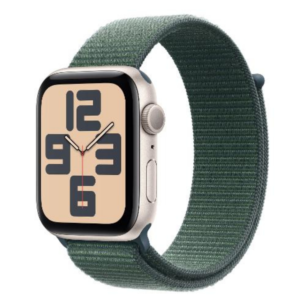 Immagine di SMARTWATCH APPLE WATCH SE 2 40MM GPS ALLUMINIO STARLIGHT CON CINTURINO SPORT LOOP LAKE GREEN MXEH3ET/A