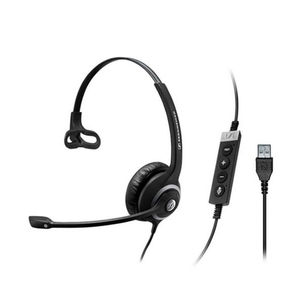 Immagine di CUFFIE + MICROFONO USB SENNHEISER IMPACT 230 NERO