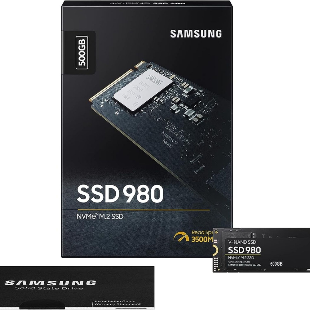 Immagine di HARD DISK M.2 SSD 500GB SAMSUNG SOLID STATE 980 MZ-V8V500BW