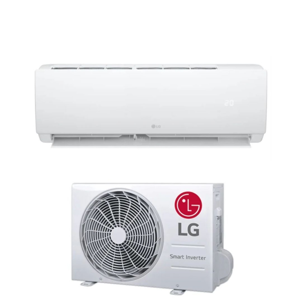 Immagine di CLIMATIZZATORE LG INVERTER 12000 BTU W12TI.NEU + W12TI.UEU CLASSE A++/A+ GAS R32