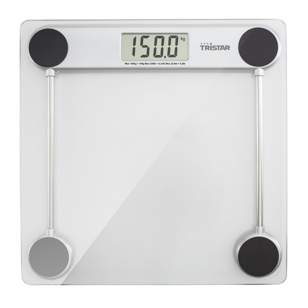 Immagine di BILANCIA PESA PERSONA DIGITALE TRISTAR 150KG WG-2421