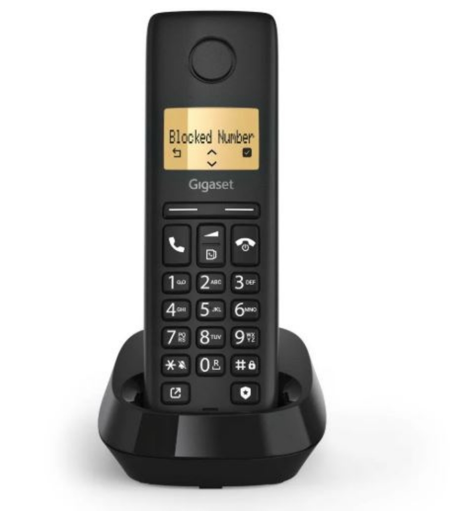 Immagine di CORDLESS SIEMENS GIGASET PURE 100 BLACK