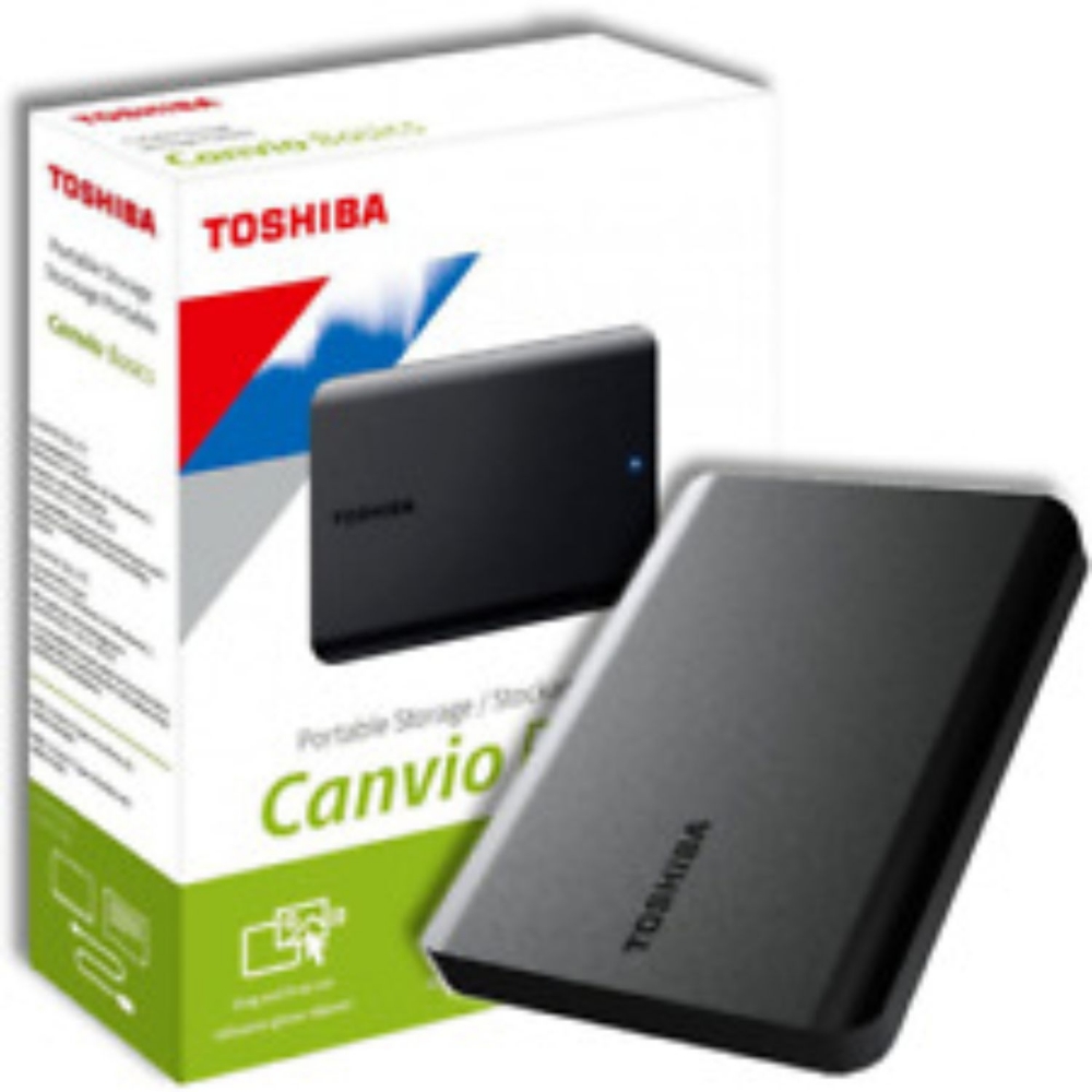 Immagine di HARD DISK ESTERNO 2,5 USB 3.2 1TB TOSHIBA HDTB510EK3AA