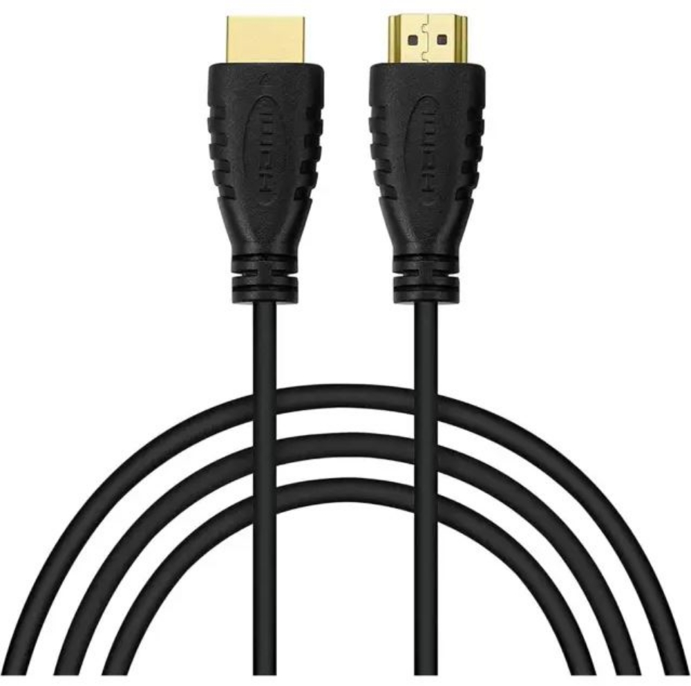 Immagine di CAVO HDMI HIGH SPEED M/M 1.8MT TECNO ACCESSORI HDMI-1,8M 1.4BV 24.35 CON TERMINALI ORO
