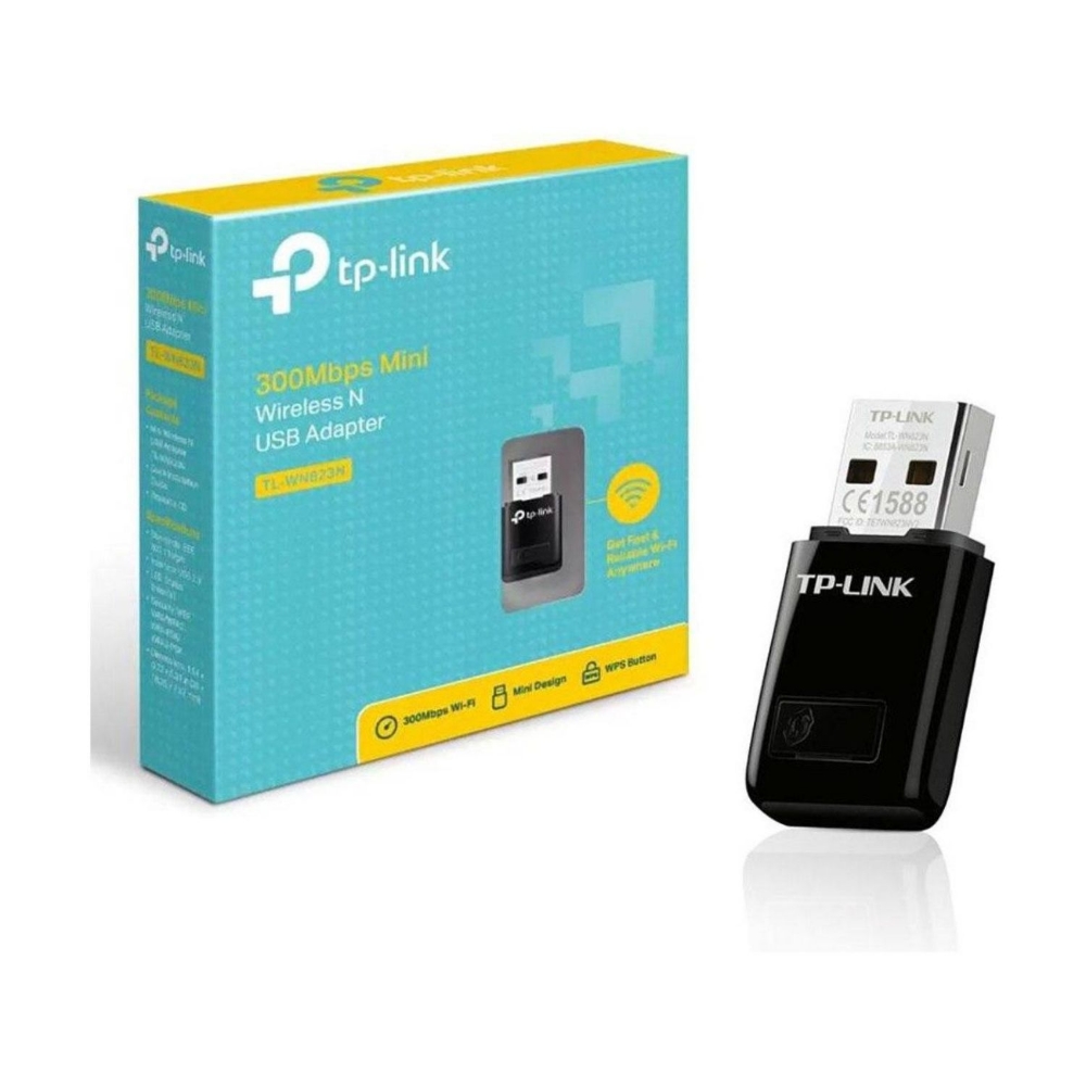 Immagine di USB ADAPTER 300MBPS WIRELESS TP-LINK TL-WN823N