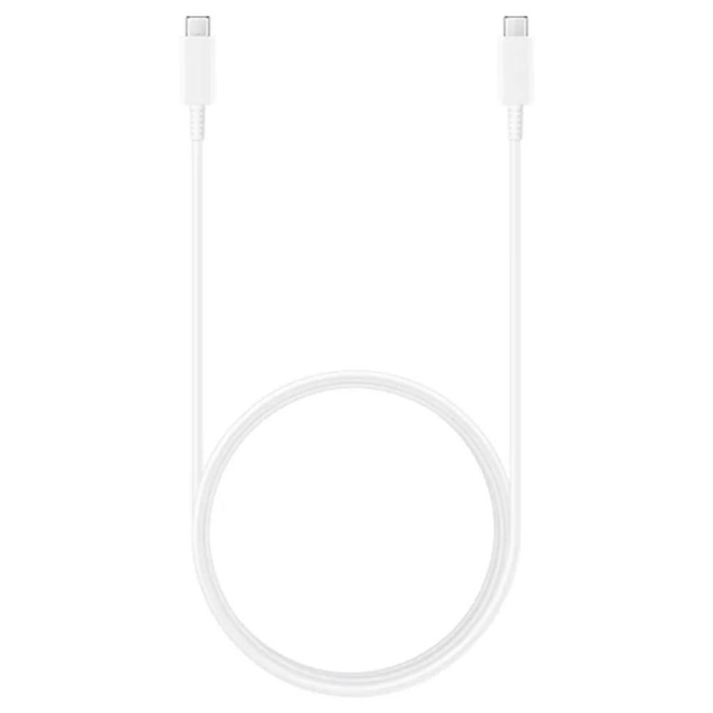 Immagine di CAVO DATI/CARICA PER SMARTPHONE TYPE-C / TYPE-C SAMSUNG 5A 1,8M EP-DX510JWEGEU WHITE
