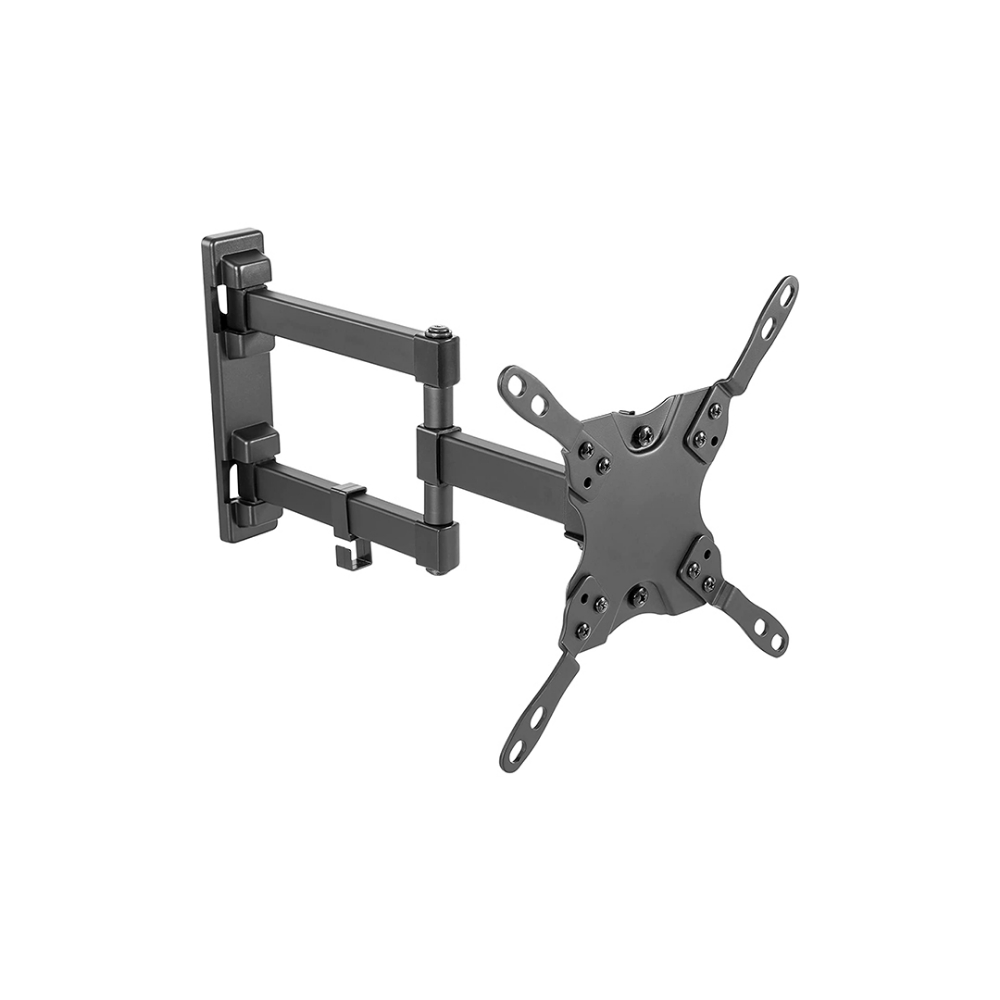 Immagine di STAFFA MONTAGGIO PER TV A MURO CON BRACCIO DOPPIO INCLINABILE 13"-42" SUPERIOR SUPSTV010