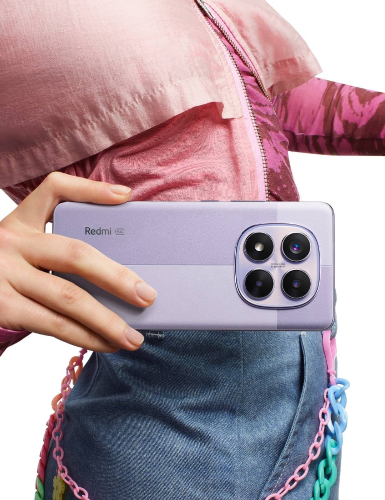 Immagine di SMARTPHONE XIAOMI REDMI NOTE 14 5G 8+256GB DUOS LAVENDER PURPLE ITALIA