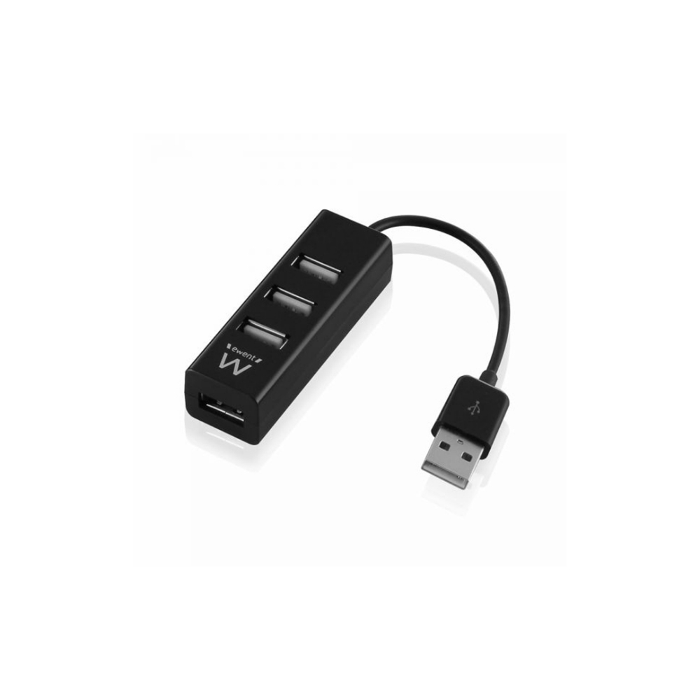 Picture of HUB USB 2.0 4 PORTE EWENT EW1123 NERO