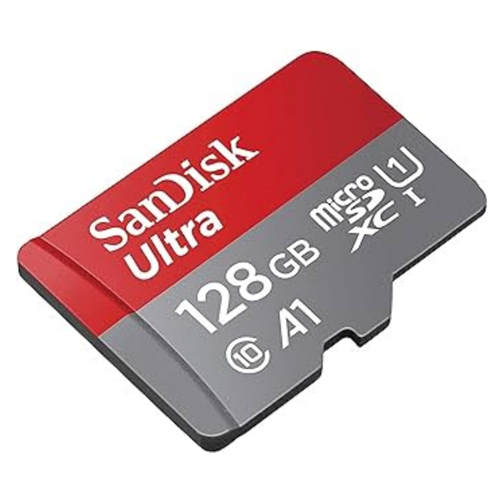 Picture of MEMORY CARD MICRO SD/TRANSFLASH 128GB SANDISK CLASSE 10 SDSQUAB-128G-GN6MA