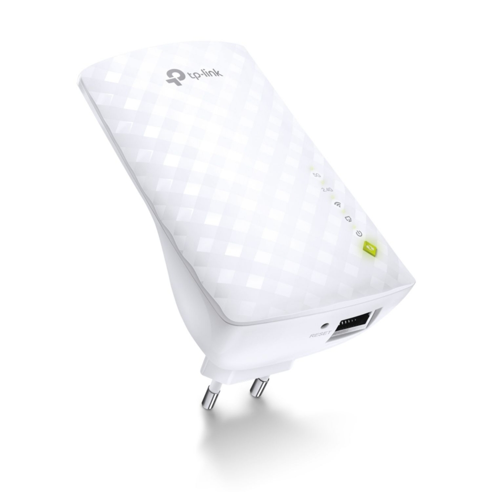 Immagine di ACCESS POINT RIPETITORE RANGE EXTENDER FIBRA/ADSL WIRELESS TP-LINK RE200 AC750