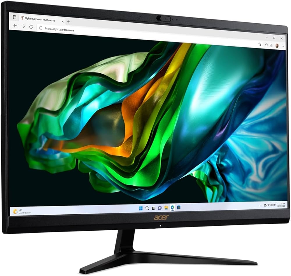 Immagine di PC ALL IN ONE ACER ASPIRE C24-1800 DQ.BM2ET.003 INTEL I5 RAM 16GB 1TB BLACK