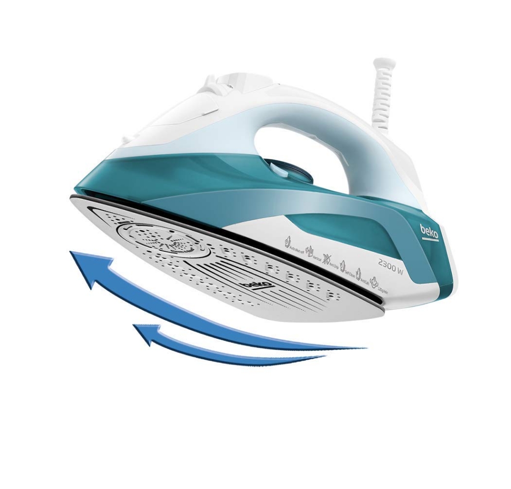 Picture of FERRO DA STIRO A VAPORE 2300W BEKO SIM4123T AZZURRO/BIANCO