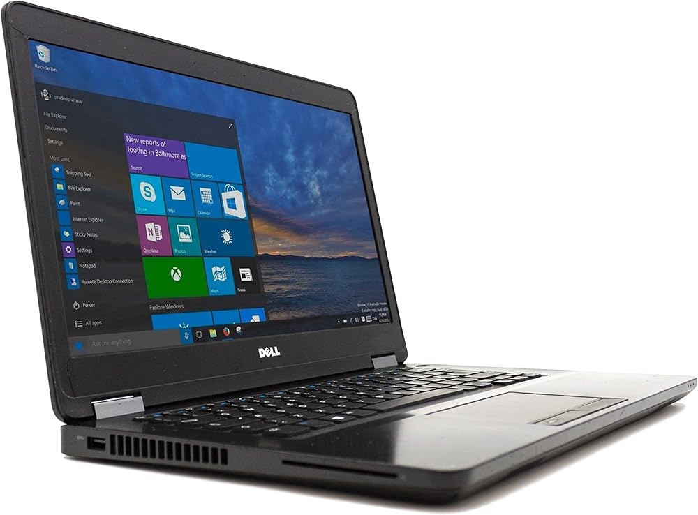 Picture of NOTEBOOK DELL LATITUDE E5470 14" I5-6300U/8GB/120GB/W10P NO WEBCAM RICONDIZIONATO GRADO B