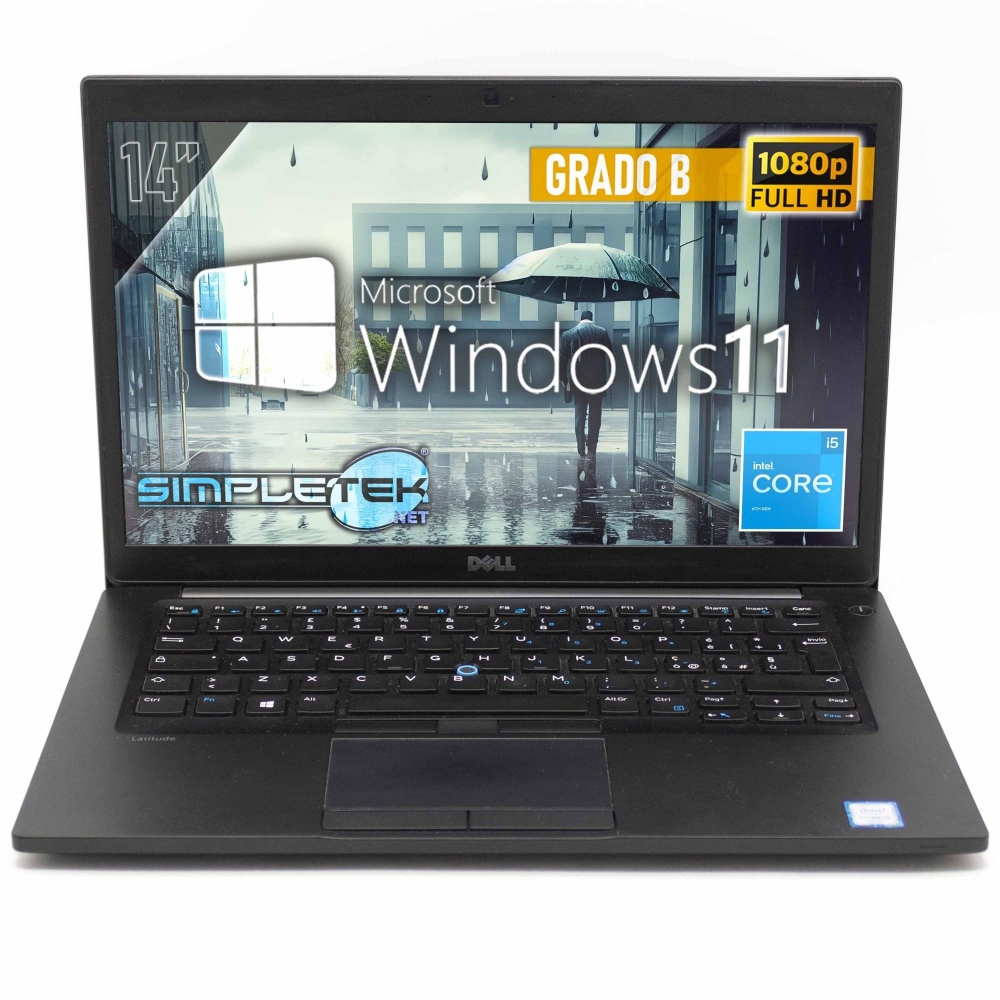 Picture of NOTEBOOK DELL LATITUDE 7480 14" I5-6300U/8GB/240GB/SSD/HD/W10 RICONDIZIONATO GRADO B
