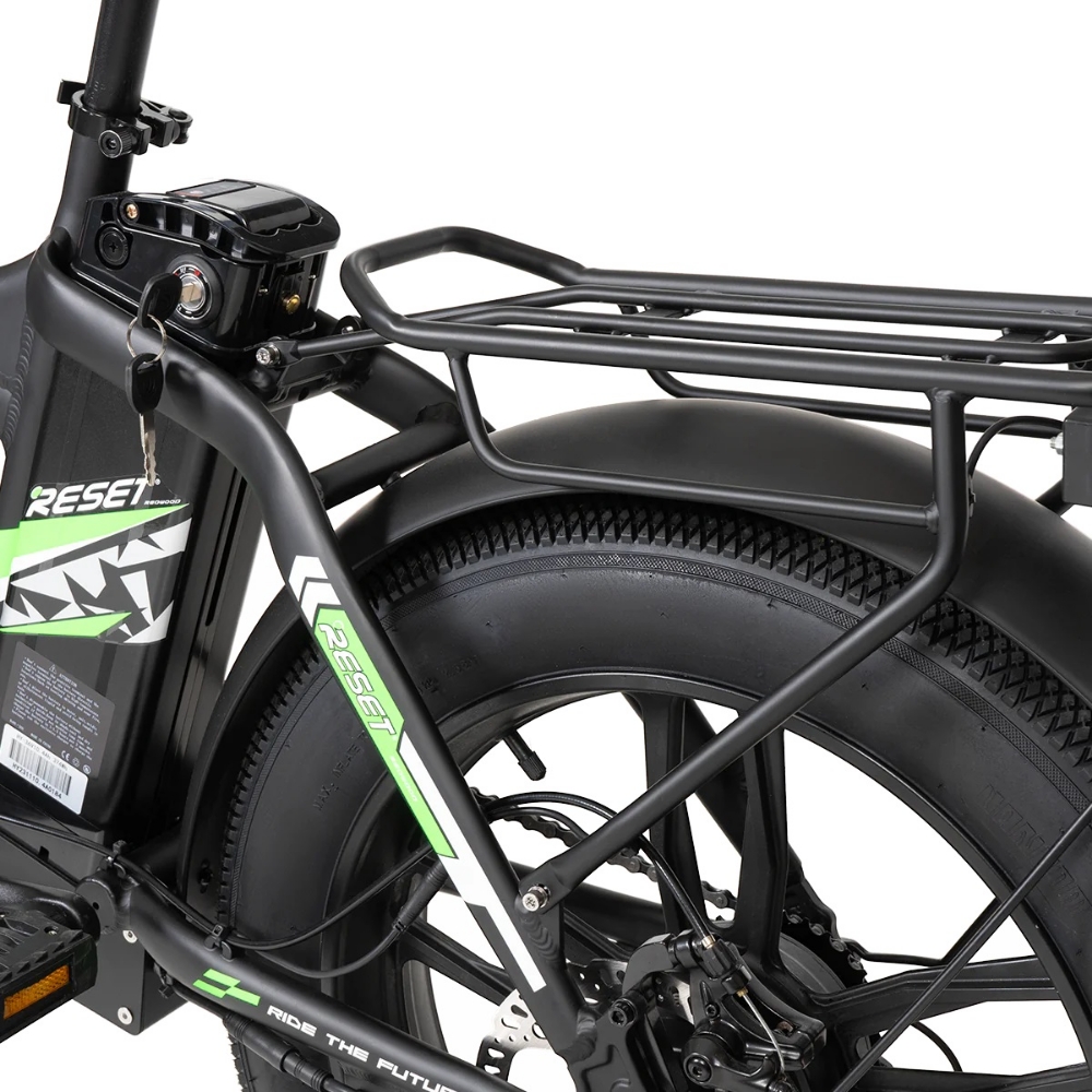 Picture of BICICLETTA ELETTRICA 250W RESET NEW 991S NERO/VERDE