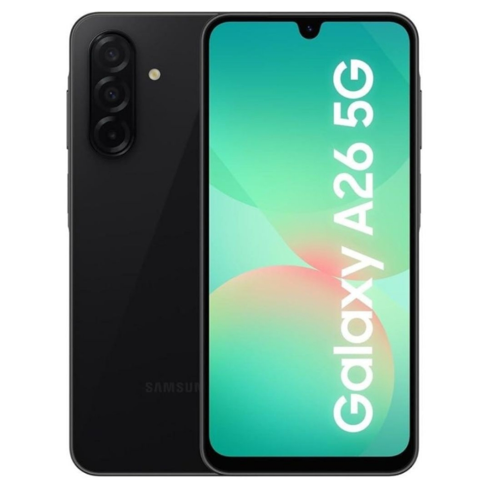Picture of SMARTPHONE SAMSUNG A266 GALAXY A26 5G 6+128GB BLACK EUROPA