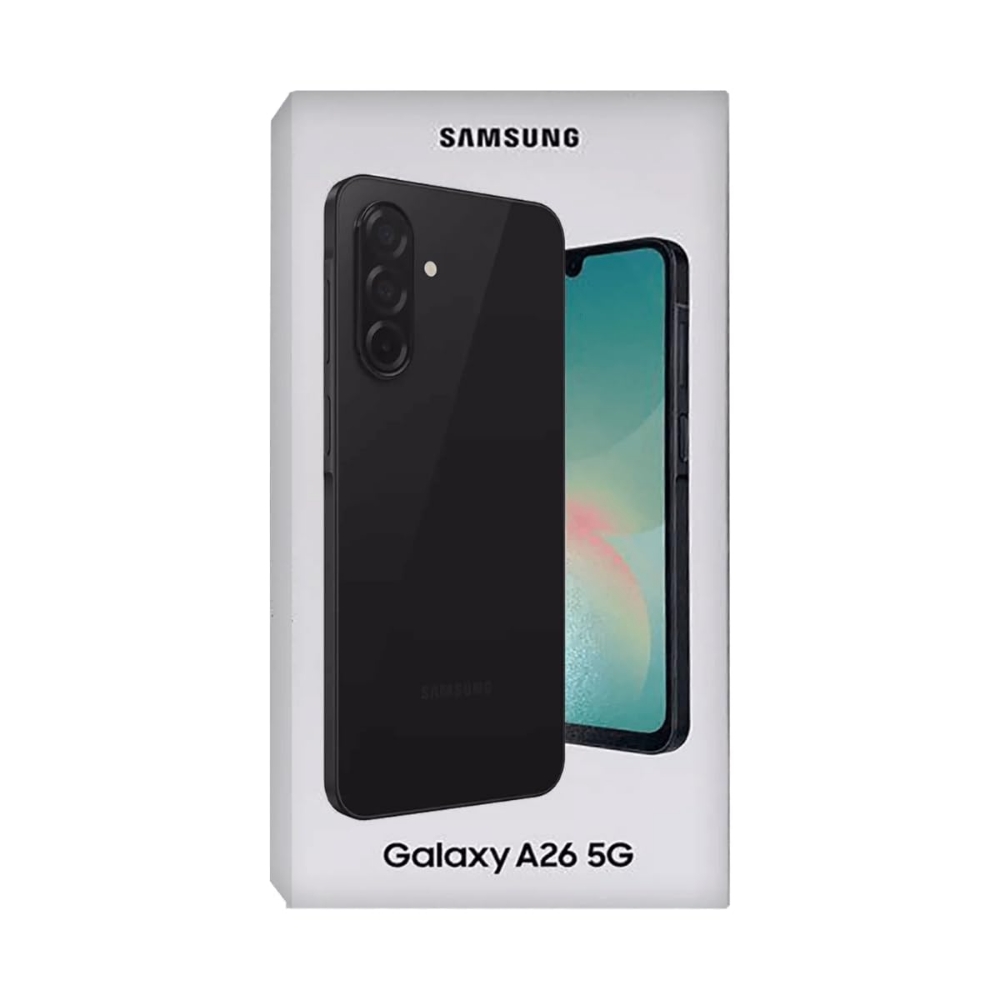 Picture of SMARTPHONE SAMSUNG A266 GALAXY A26 5G 6+128GB BLACK EUROPA