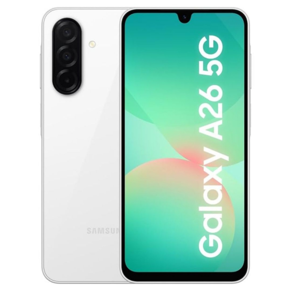 Picture of SMARTPHONE SAMSUNG A266 GALAXY A26 5G 8+256GB WHITE EUROPA