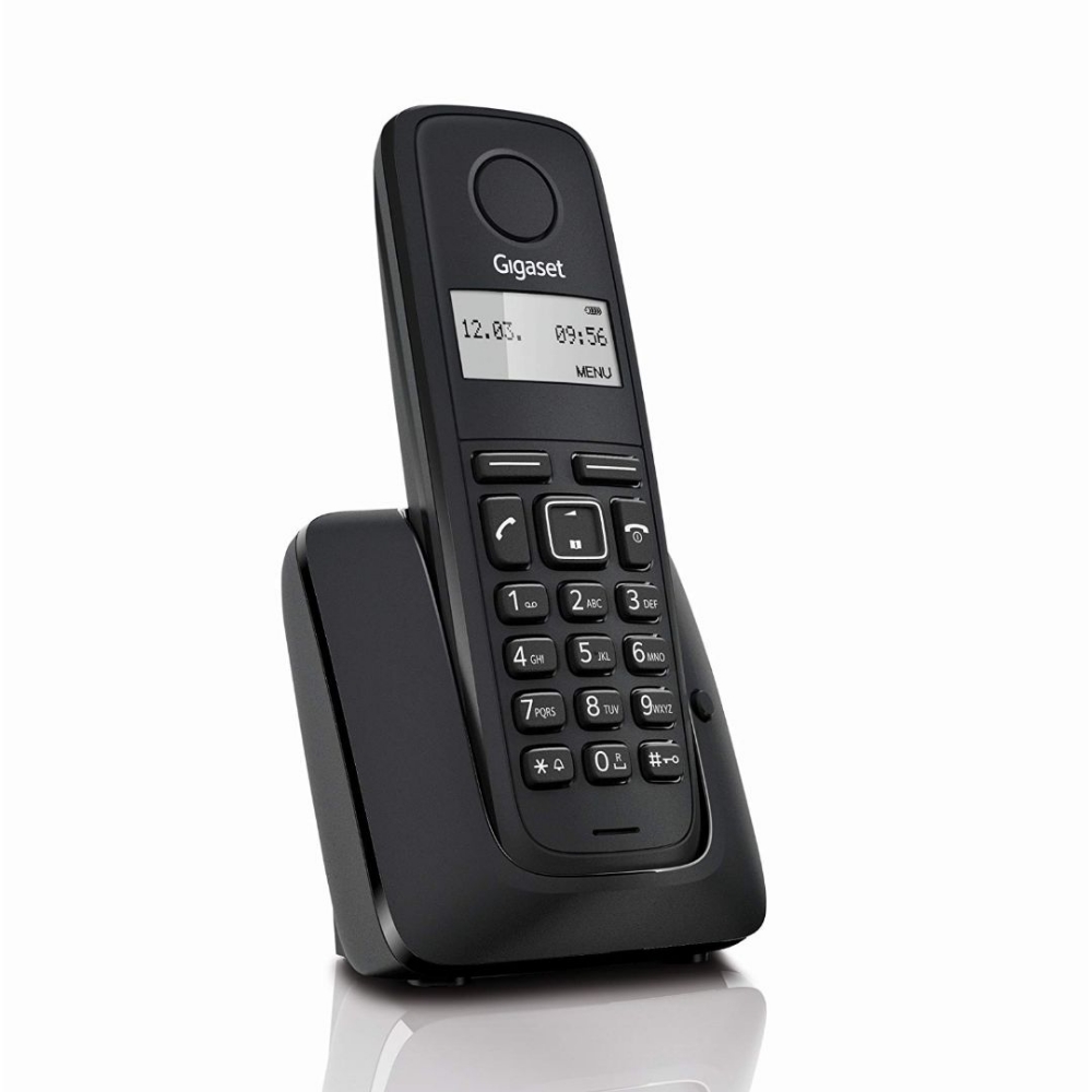 Immagine di CORDLESS SIEMENS GIGASET A116 BLACK