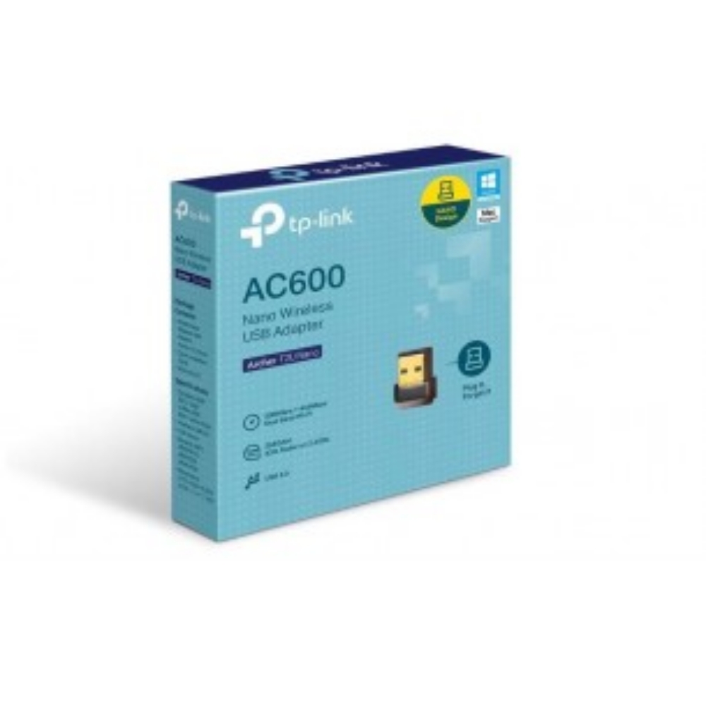 Picture of USB ADAPTER 600MBPS WIRELESS TP-LINK ARCHER T2U NANO AC600