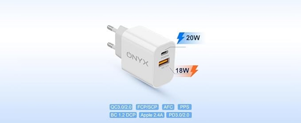 Picture of CAVO CARICA RAPIDA 12W 1M PER SMARTPHONE ONYX OX-L1 USB LIGHTNING