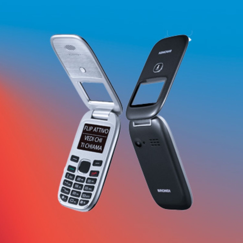 Picture of CELLULARE BRONDI WINDOW 2 DUOS BLACK METAL ITALIA