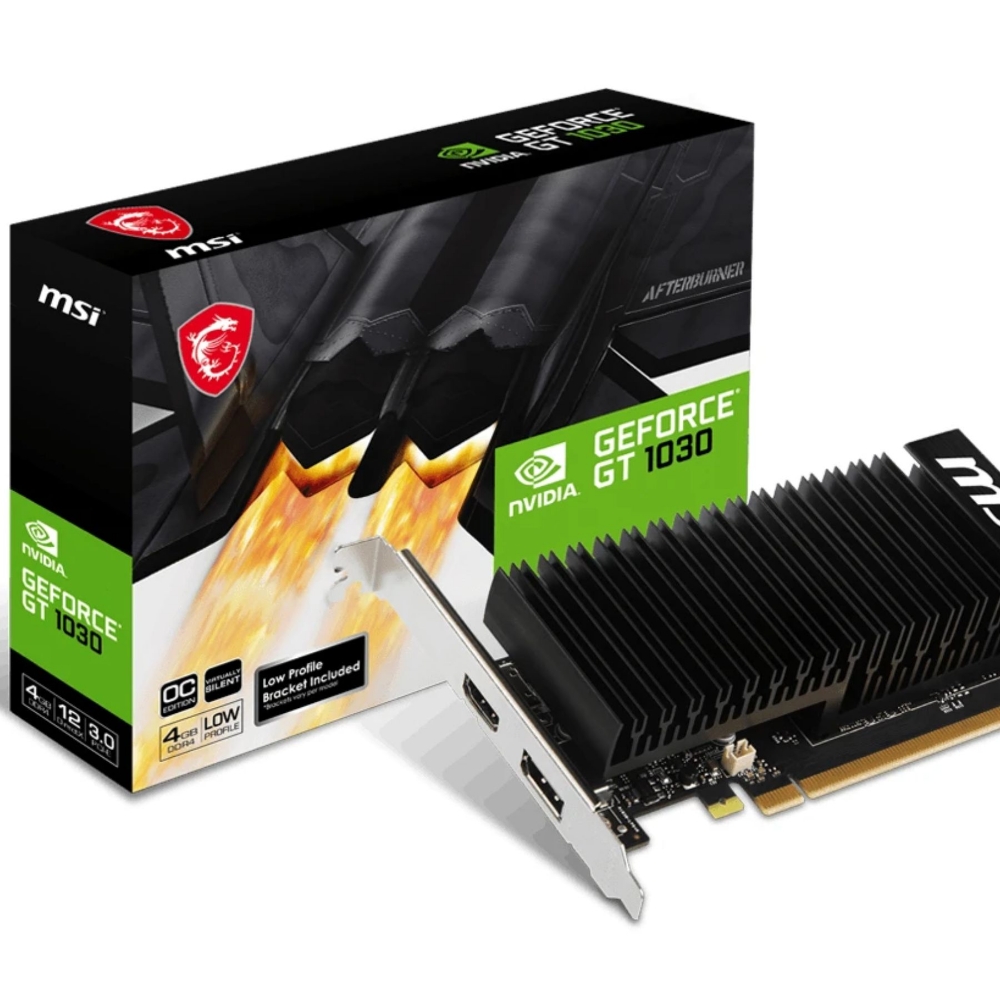 Immagine di VGA PCI-E 4GB MSI GT1030 4GHD4 LP OC V812-037R