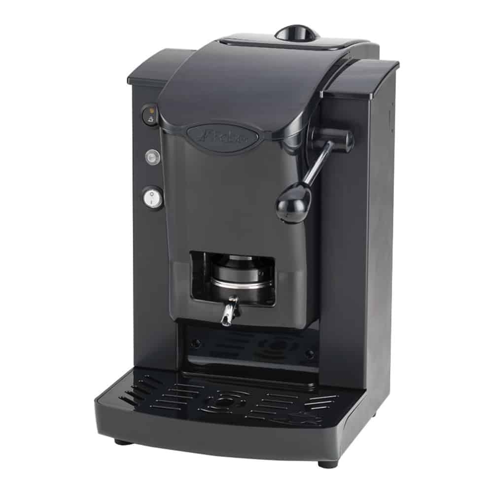 Picture of MACCHINA DA CAFFE' FABER SLOT PLAST BASIC TELAIO NERO PLASTICHE NERO PRESSACIALDA IN OTTONE SPNERNBAS