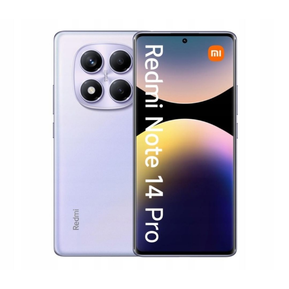 Picture of SMARTPHONE XIAOMI REDMI NOTE 14 PRO 4G 8+256GB DUOS AURORA PURPLE EUROPA