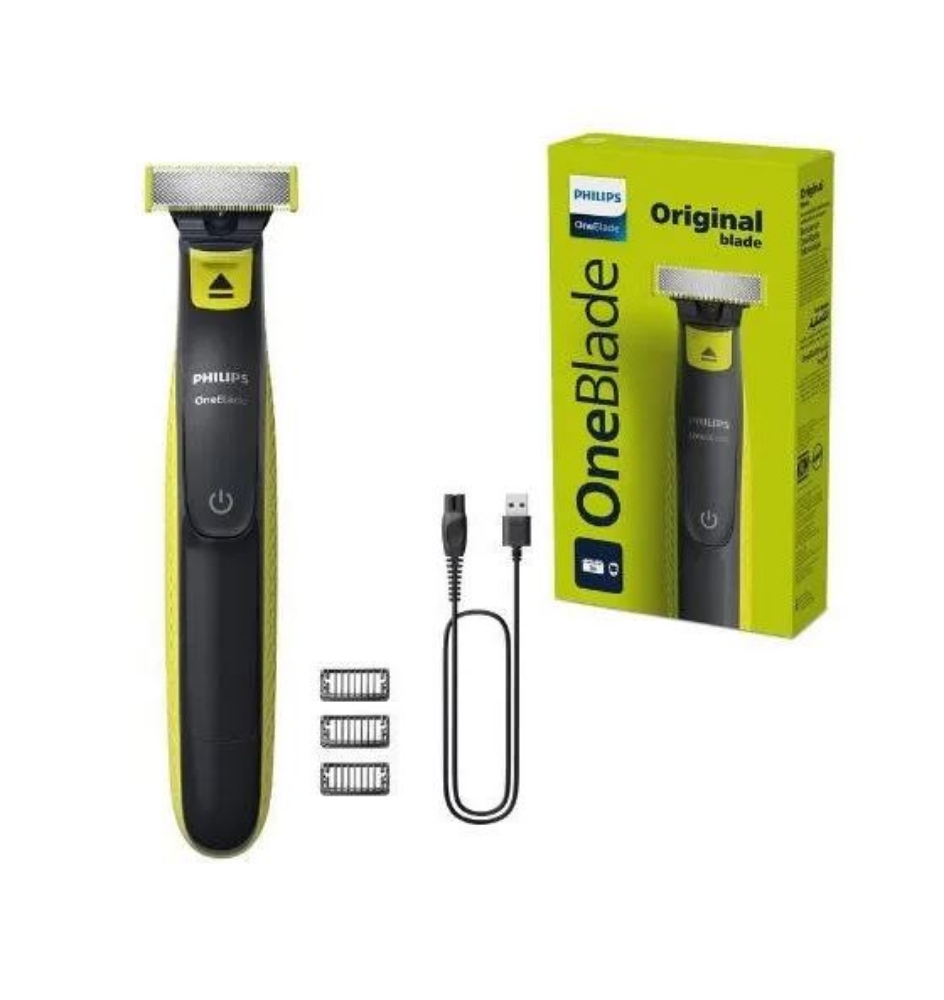Picture of RASOIO ELETTRICO RICARICABILE PHILIPS ONE BLADE TUTTO IN 1 QP2724/10