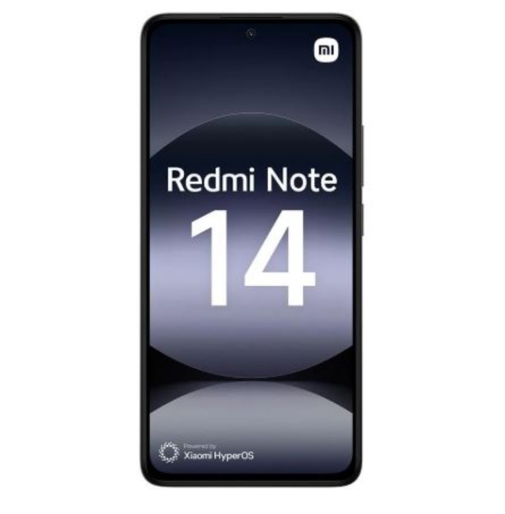Picture of SMARTPHONE XIAOMI REDMI NOTE 14 5G 8+256GB DUOS MIDNIGHT BLACK ITALIA