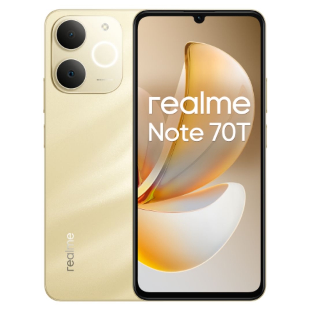 Picture of SMARTPHONE REALME NOTE 70T 4+256GB DUOS BEACH GOLD