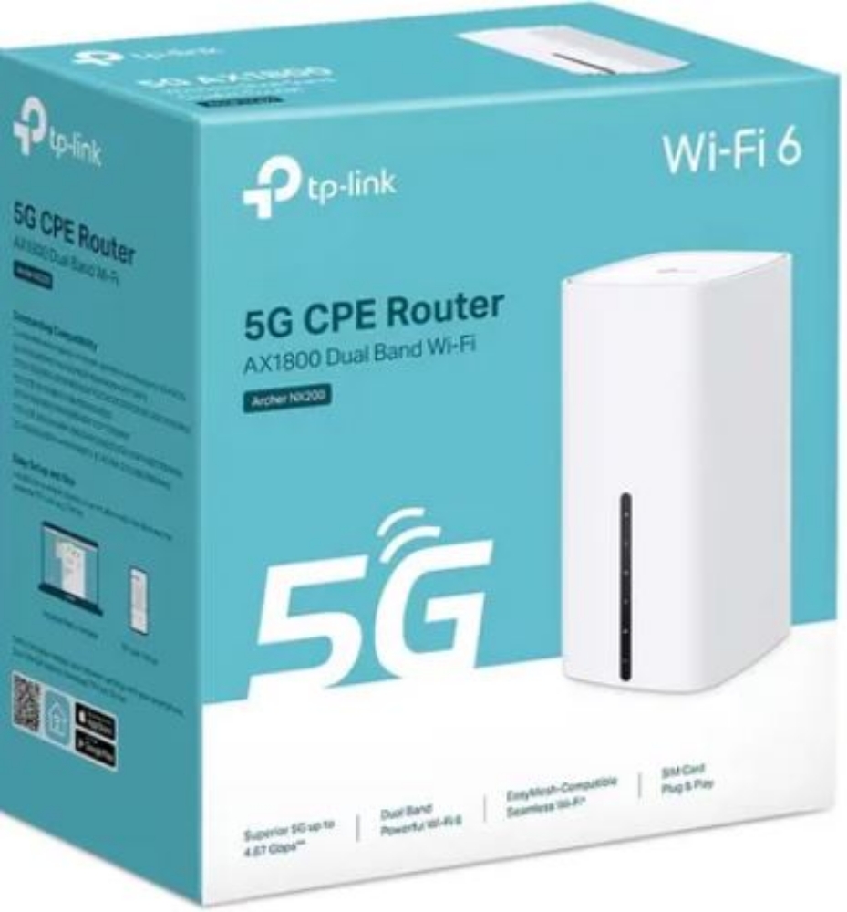 Picture of ROUTER 5G DUAL BAND LTE WIRELESS TP-LINK AX1800 ARCHER NX210