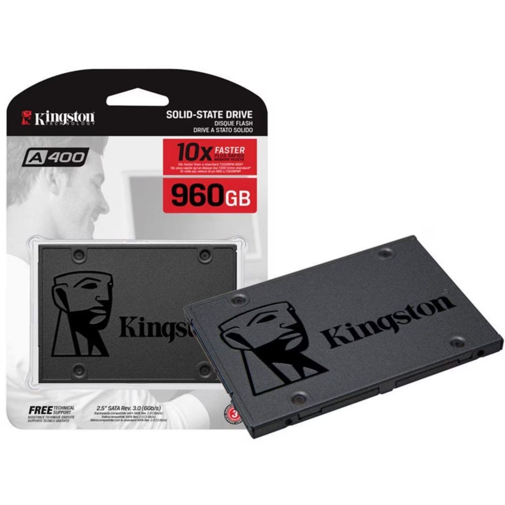 Picture of HARD DISK 2,5 SSD 960GB KINGSTON SOLID STATE SA400S37/960G