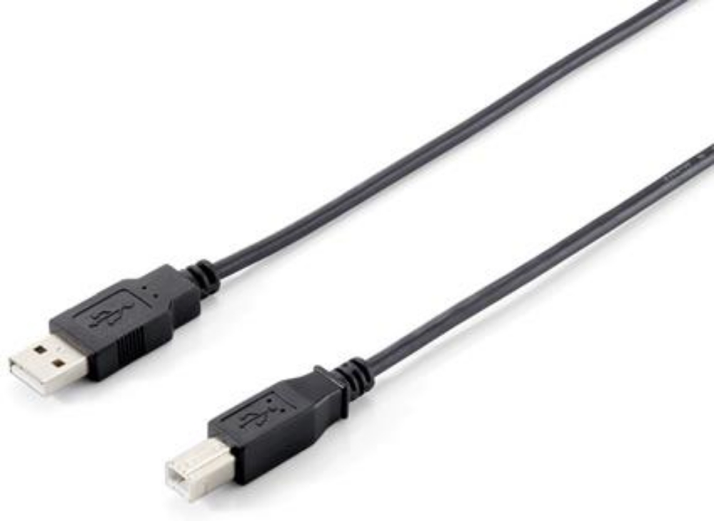 Picture of CAVO STAMPANTE USB A/B 3MT TECNO ACCESSORI 24.51 NERO