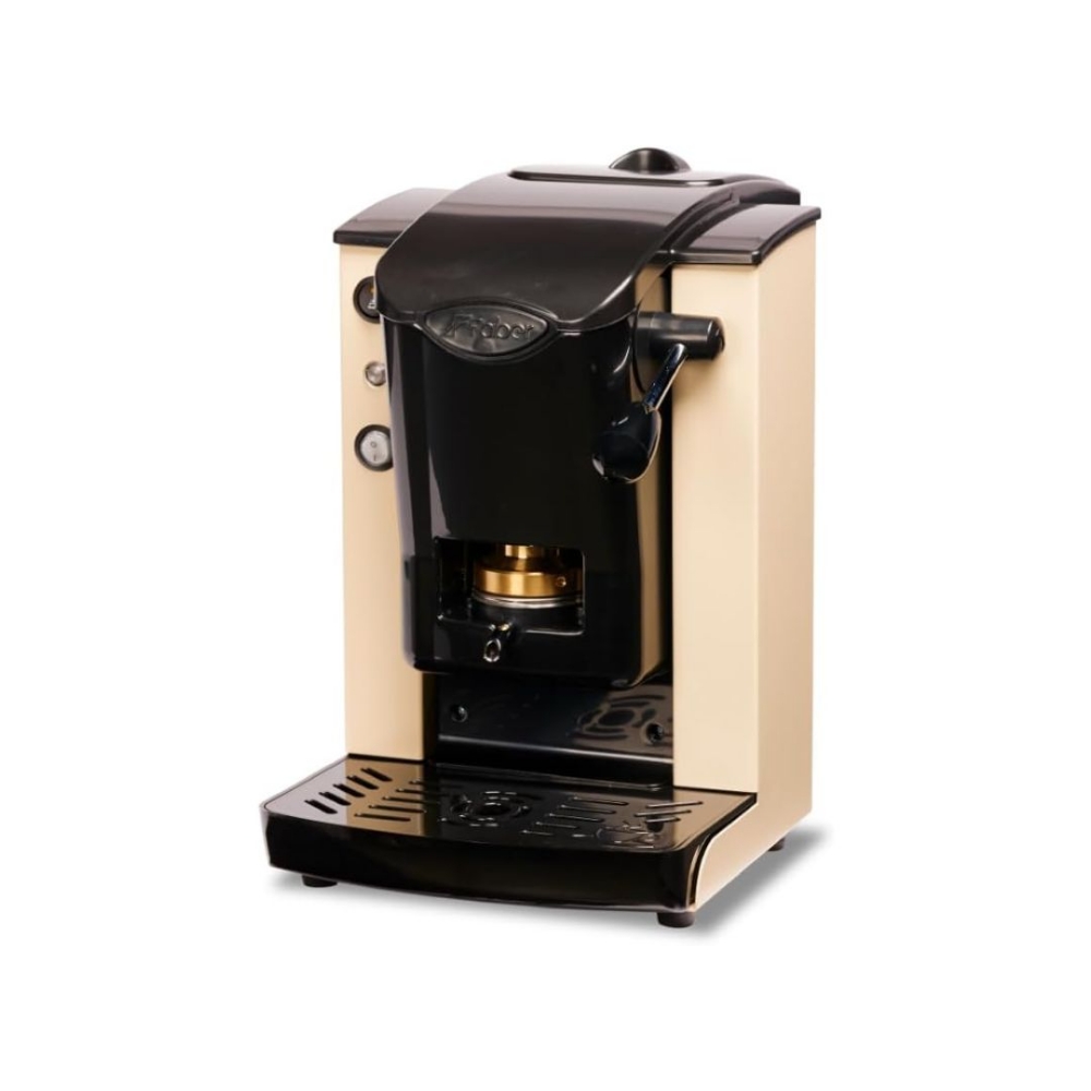 Immagine di MACCHINA DA CAFFE' FABER SLOT PLAST BASIC TELAIO SABBIA PLASTICHE NERO PRESSACIALDA IN OTTONE SPSABNBASOTT