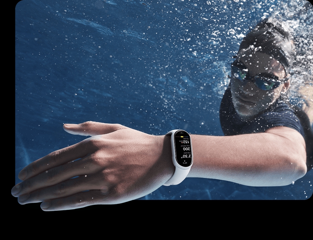 Picture of SMARTWATCH XIAOMI SMART BAND 10 BHR07PSGL GRACIER SILVER