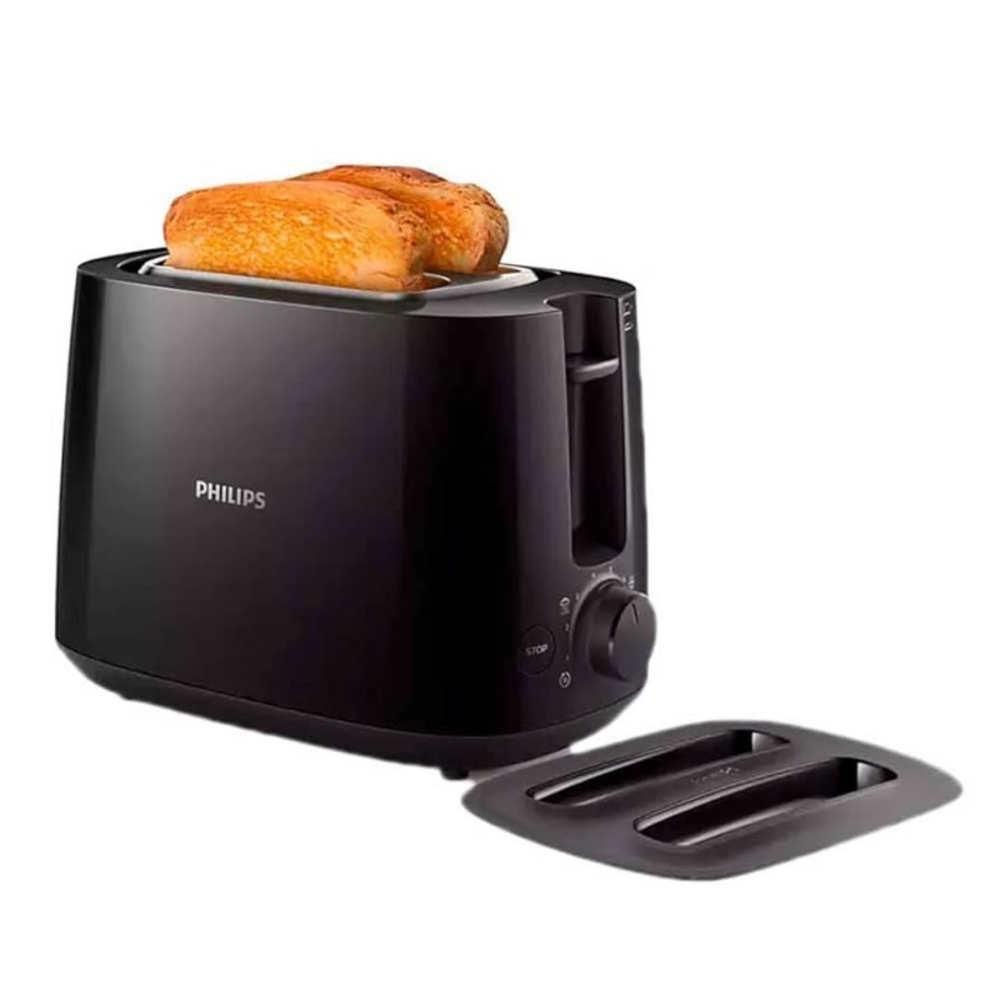 Immagine di TOSTAPANE PHILIPS DAILY COLLECTION HD2582/90 BLACK