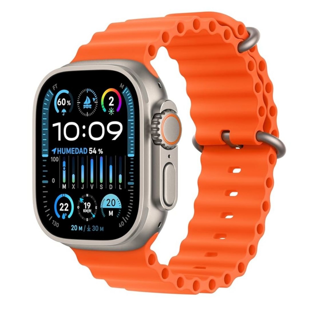 Visualizza i dettagli per SMARTWATCH APPLE ULTRA 2022 49MM IN TITANIO CINTURINO COMPATIBILE ARANCIONE RICONDIZIONATO GRADO A Immagine di SMARTWATCH APPLE ULTRA 2022 49MM IN TITANIO CINTURINO COMPATIBILE ARANCIONE RICONDIZIONATO GRADO A