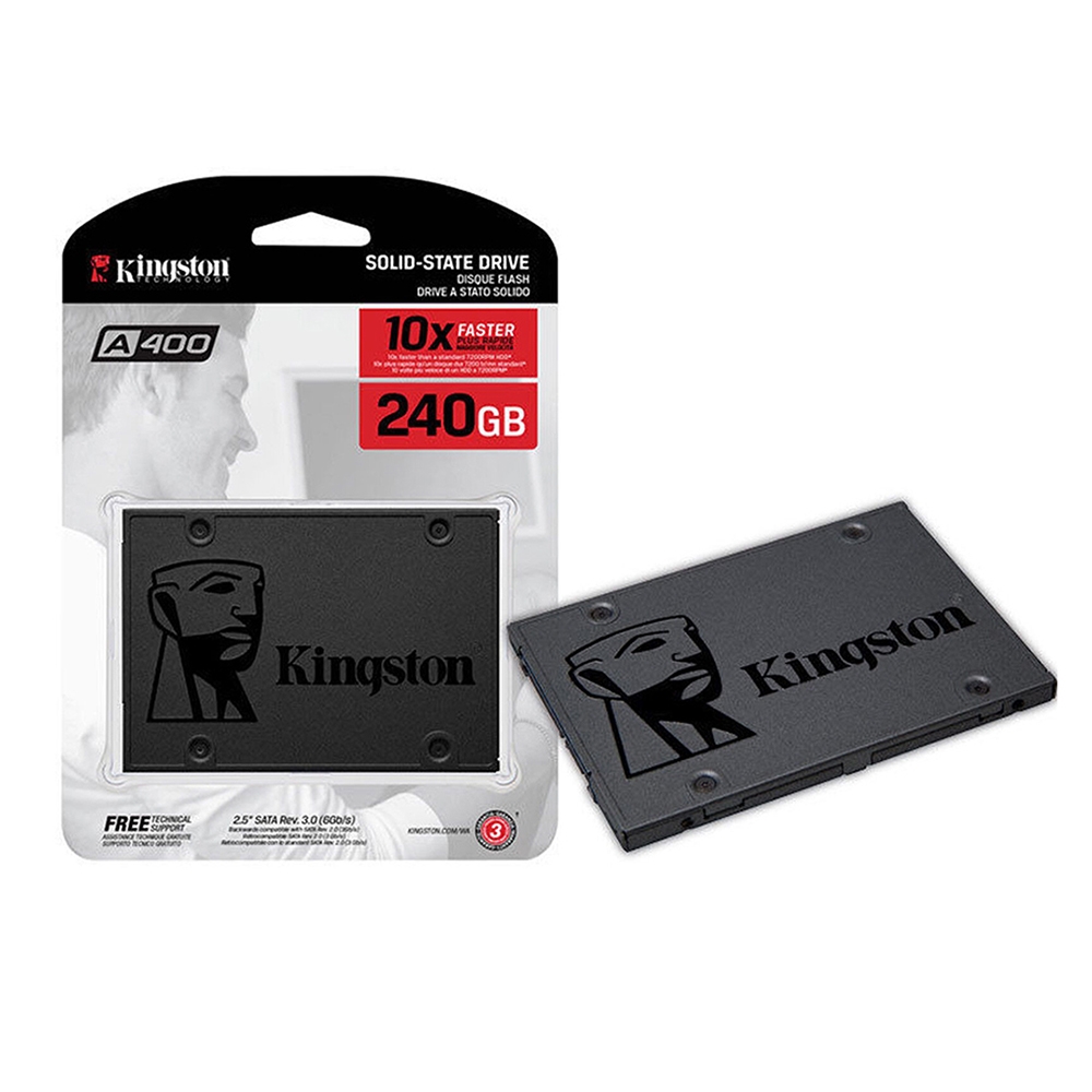 Visualizza i dettagli per HARD DISK 2,5 SSD 240GB KINGSTON SOLID STATE SA400S37/240GB Immagine di HARD DISK 2,5 SSD 240GB KINGSTON SOLID STATE SA400S37/240GB