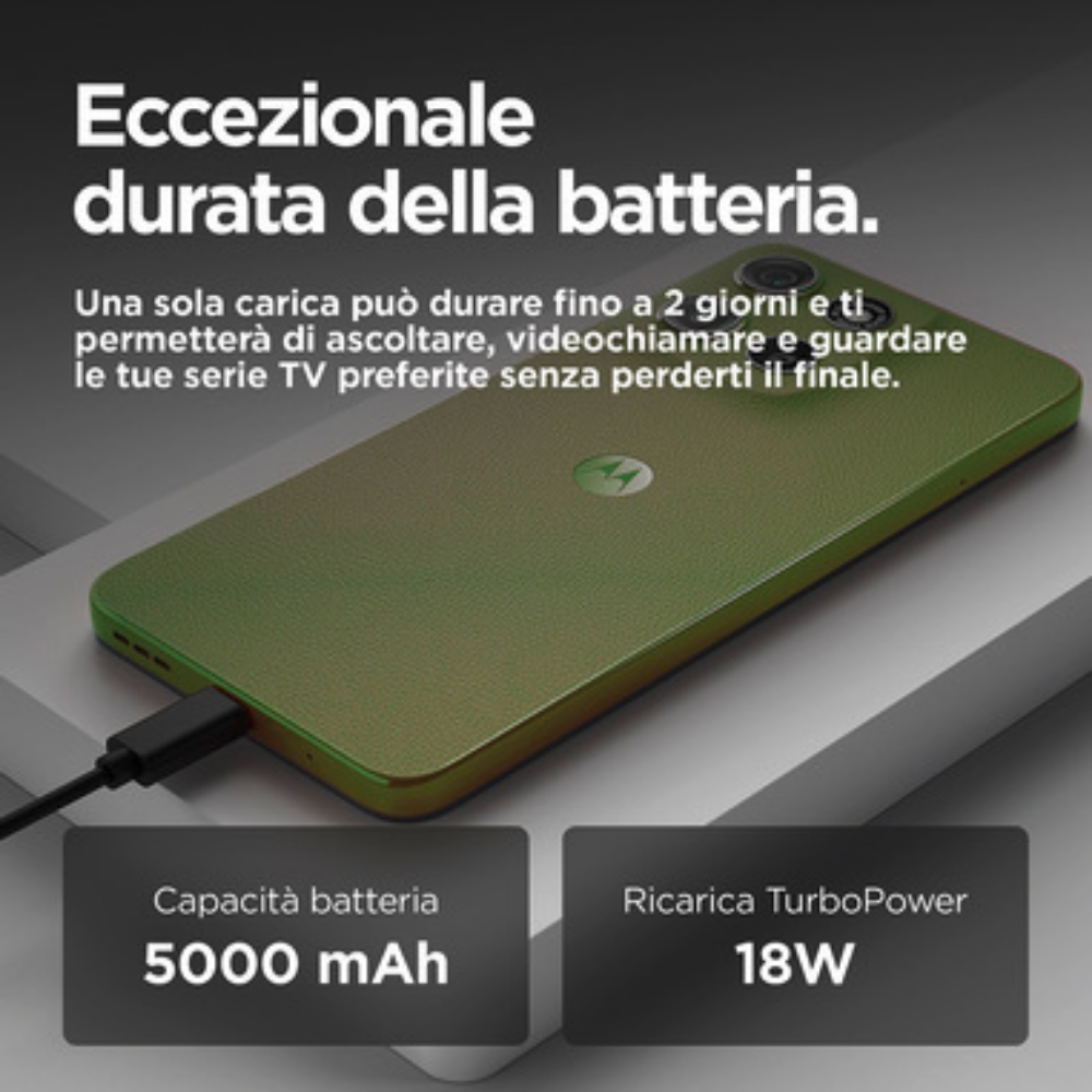 Immagine di SMARTPHONE MOTOROLA G15 4G 8+512GB DUOS GREEN ITALIA